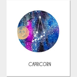 Capricorn Constellation, Capricorn Posters and Art